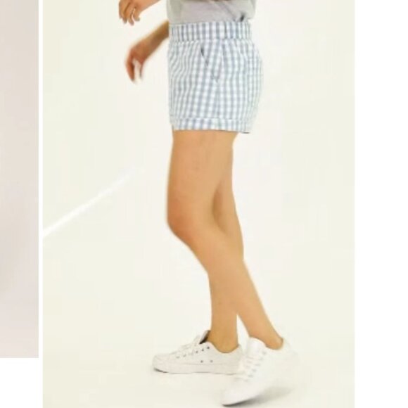 Brand New Women’s Rewash Gingham Print Short Shorts - Picture 4 of 13